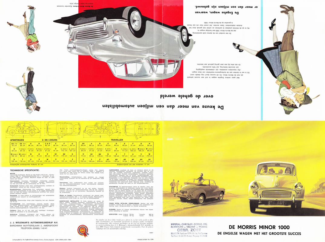 1966 Morris Minor Brochure Page 7